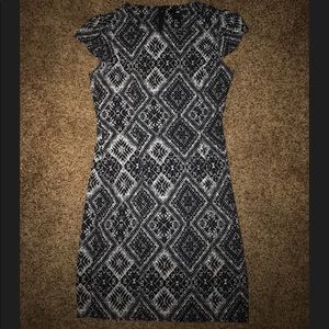 Black and White H&M Dress